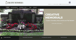 Desktop Screenshot of creativememorials.on.ca